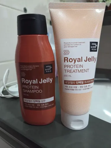 Shampoo e máscara coreano - Royal Jelly Mise en Scene