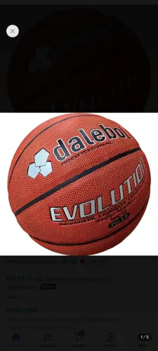 Imperdível! Bola de Basquete de Microfibra Profissional Evolution Pro 7.8<br>Valor: 120,00