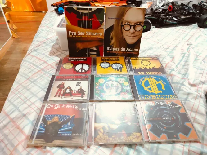 Combo engenheiros do Hawaii, cds e livros do Humberto Gessinger