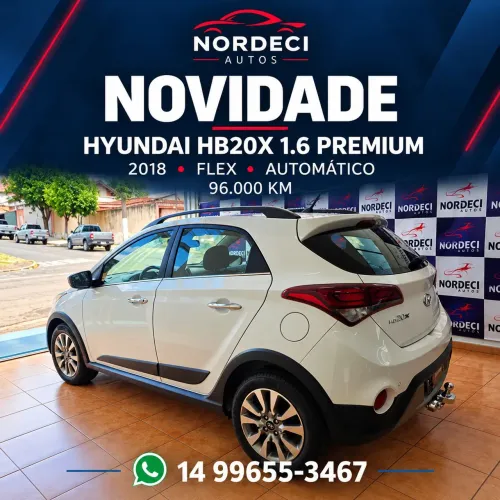 Hyundai HB20X Premium 1.6 Flex 16V Aut. 2018