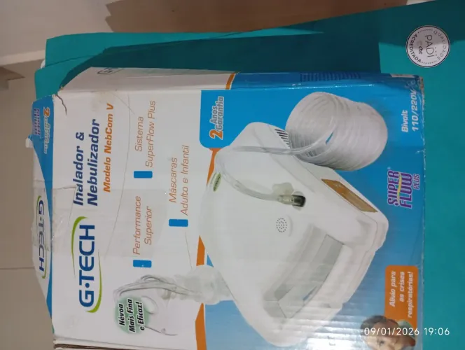 Inalador nebulizador G-Tech