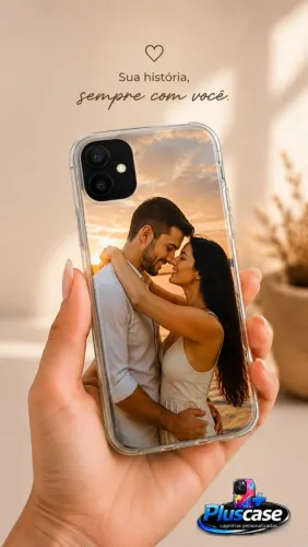 Suas melhores fotos na capa do seu celular 