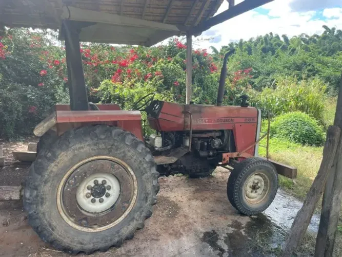 Trator Massey Ferguson MF 265/2 1990 - Funcionando