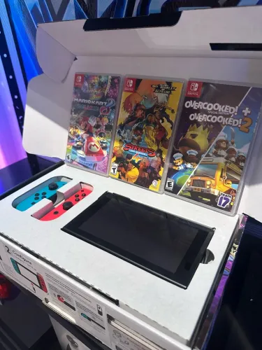 Nitendo switch + jogos