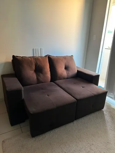Sofá retrátil 2 lugares