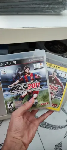 Kit Pes 2011 + Pes 2010 Jogos Originais PS3 Semi Novos