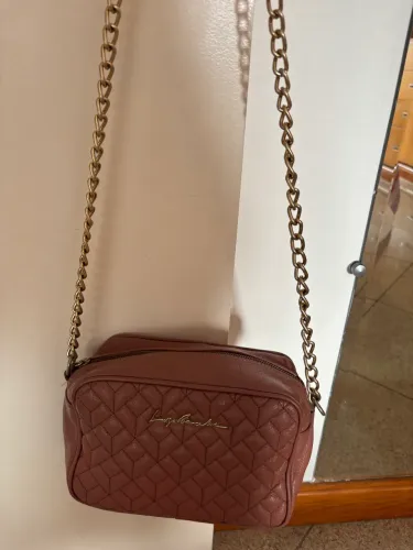 Bolsa em couro Luiza Barcelos