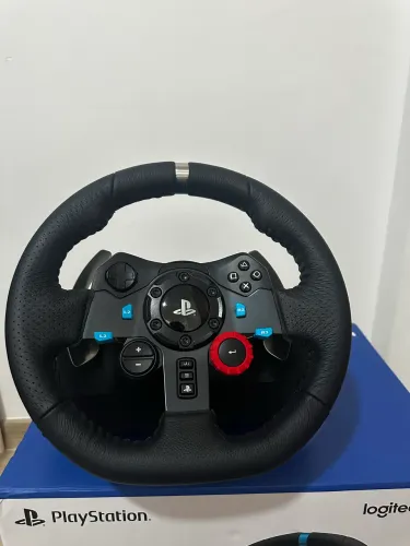 Logitech G29 Completo na Caixa Original | Pouquíssimo Uso | Estado de Novo