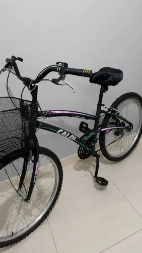 Bicicleta Caloi Aro 26 Alumínio 21 Marchas -Conservada