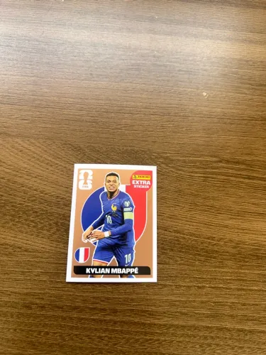 Figurinha do kylian mbappe bronze