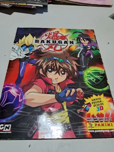 Álbum completo Bakugan