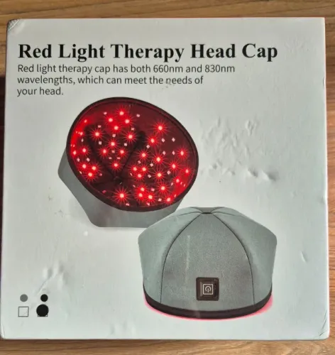 Dispositivo de terapia de luz vermelha, capacete led infravermelho