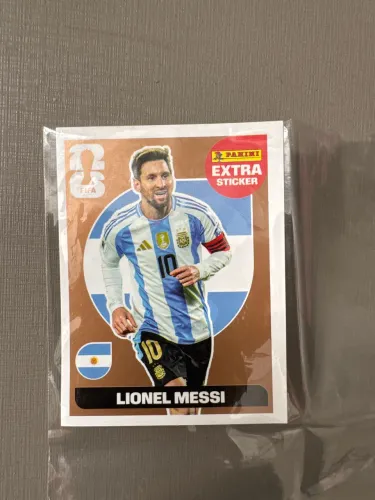 Figurinha Messi Legend Bronze