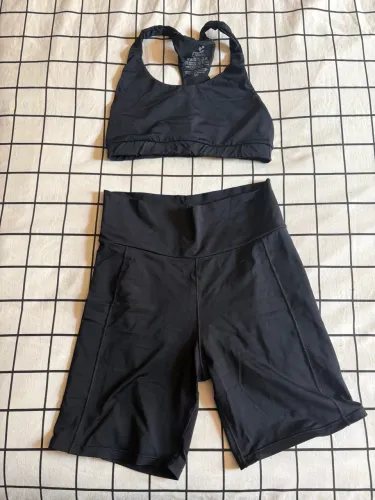 Conjunto Ginástica Insider Top Shorts Tam P