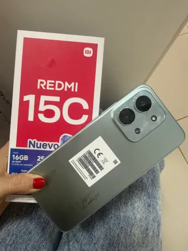 Celular Redmi 15C de 256gb 8 Ram funcionando tudo perfeitamente sem marcas de uso