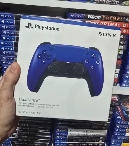 Controle PS5 DualSense Playstation 5 Azul ? Novo Lacrado