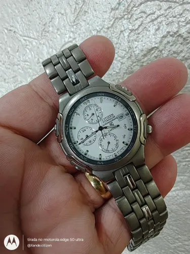 Relógio Citizen Full Titanium tudo ok 