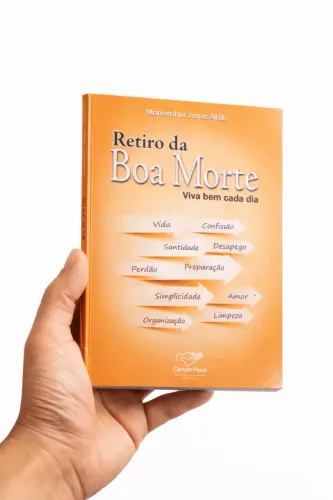 livro retiro da boa morte - viva bem cada dia | novo