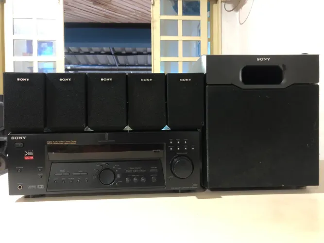 Home Theater Sony 5.1 com Subwoofer Ativo