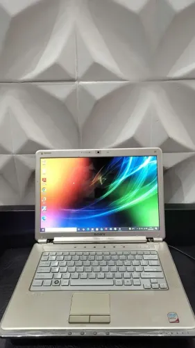 Notebook Vaio Core 2duo com SSD 240gb, 4gb memória. Parcelo no cartão sem juros 