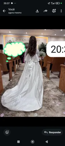 Vestido de noiva infantil