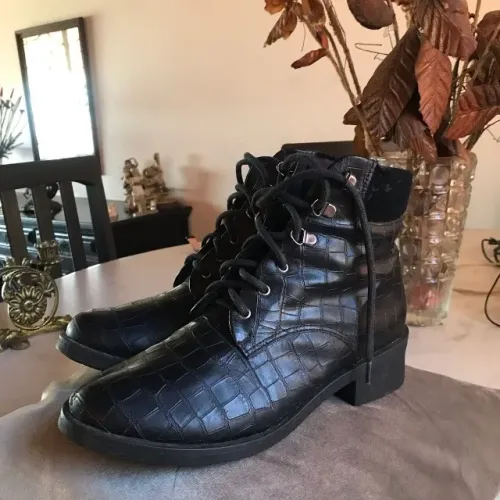 bota feminina preta 38 dafiti