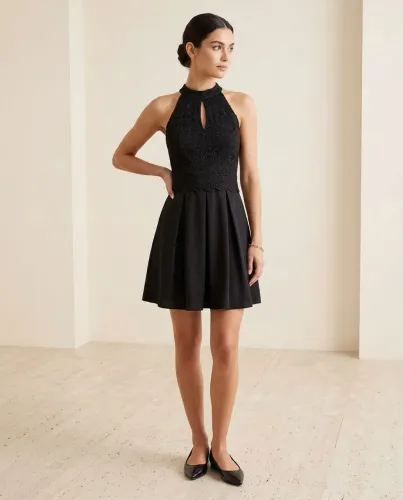 VESTIDO PRETO BELLINA&CO. Tam P se uso