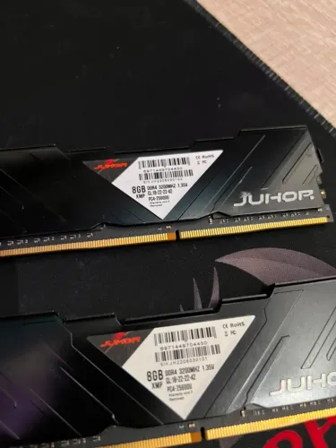 2x Memória RAM JUHOR DDR4 8GB 16GB 3200MHz