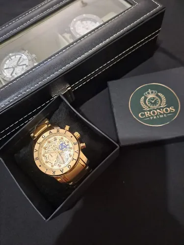 BVLGARI ESQUELETO GOLD LANÇAMENTO | PREMIUM