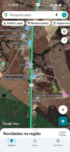 Alugo área com 40.000M2 vizinho a CBS BR 235 saída para Aracaju