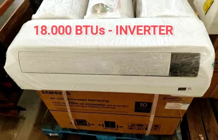 Ar Split Samsung Wind Free 18000 BTUs + Novo + Nota + Garantia + Cartão 12x*!!