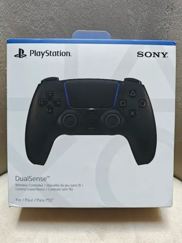 Controle DualSense Midnight Black Sony Playstation 5, PC, Android, IOS, Smart Tv,