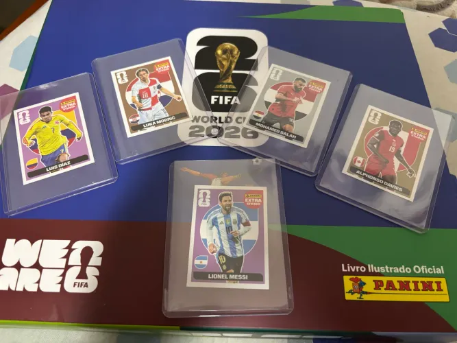 COLEÇÃO FIGURINHAS EXTRA/LEGEND - ÁLBUM COPA DO MUNDO