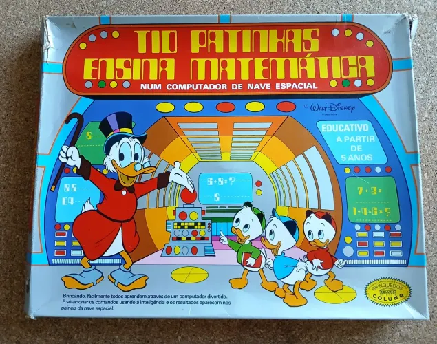 Jogo Tio Patinhas ensina Matemática