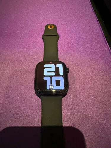 Apple Watch Series 10 46mm (Preto) - Impecável + Carregador Novo