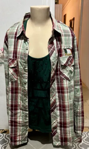 Blusa de xadrez