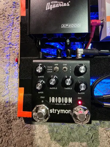 PEDAL STRYMON IRIDIUM AMP & IR cab
