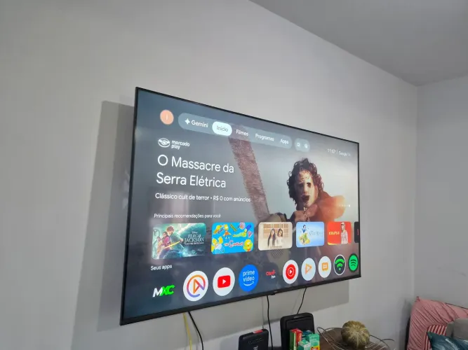 Smart TV Philips 75" 4K UHD - Google TV (Série 7000)