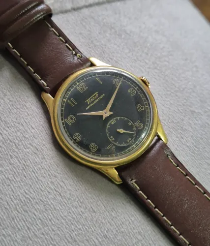 Relógio Tissot Antimagnetique Vintage Suíço Corda Manual Anos 50