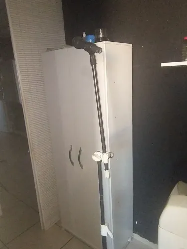 Pedestal com microfone