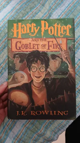 Harry Potter And the goblet of fire capa dura