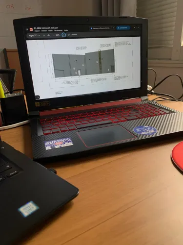 Notebook nitro 5 gamer - foi usado apenas para estudos