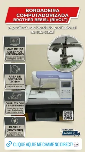 Bordadeira computadorizada