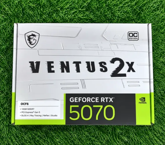 MSI Ventus 2X OC White GeForce RTX 5070 12GB GDDR7