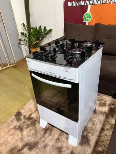 Fogão atlas Mônaco top Glass mesa de vidro novo