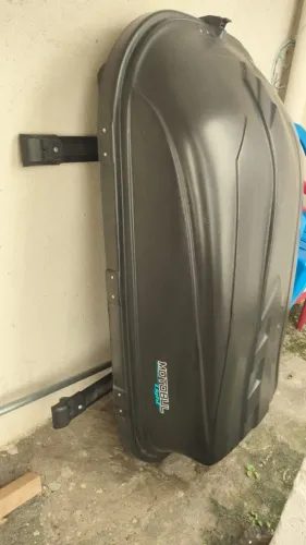 Vendo bagageiro para carro da marca motobul 460 litros