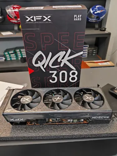 Placa de vídeo RX 7600XFX 8GB Nova (Castanhal) 