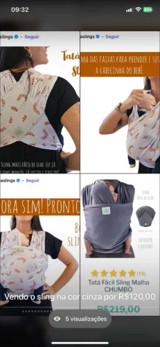 Sling de algodão 