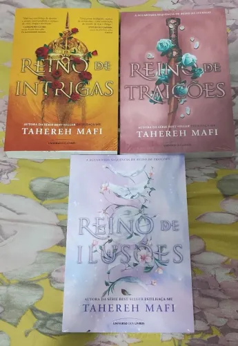 Reino de intrigas coleção 3 livros