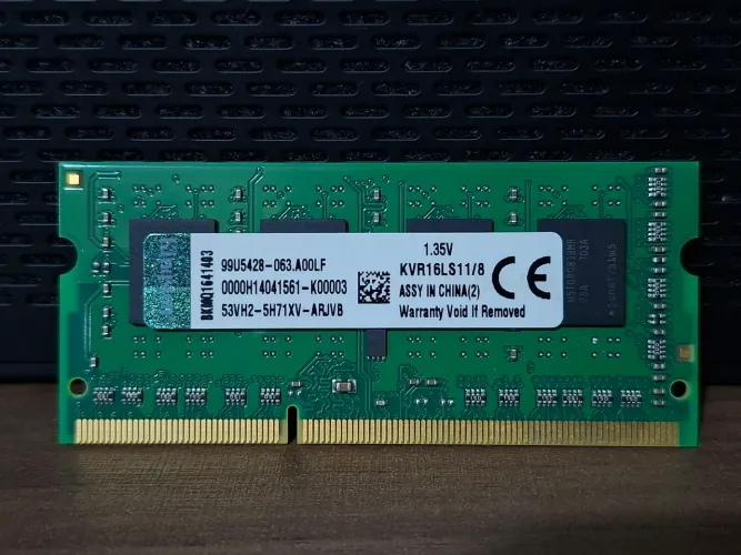Memória RAM 8GB DDR3L Kingston